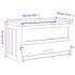 vidaXL Hamster Cage 60x30x35 cm Solid Wood Fir - Image 9