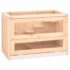 vidaXL Hamster Cage 60x35.5x42 cm Solid Wood Fir