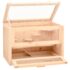 vidaXL Hamster Cage 60x35.5x42 cm Solid Wood Fir - Image 3