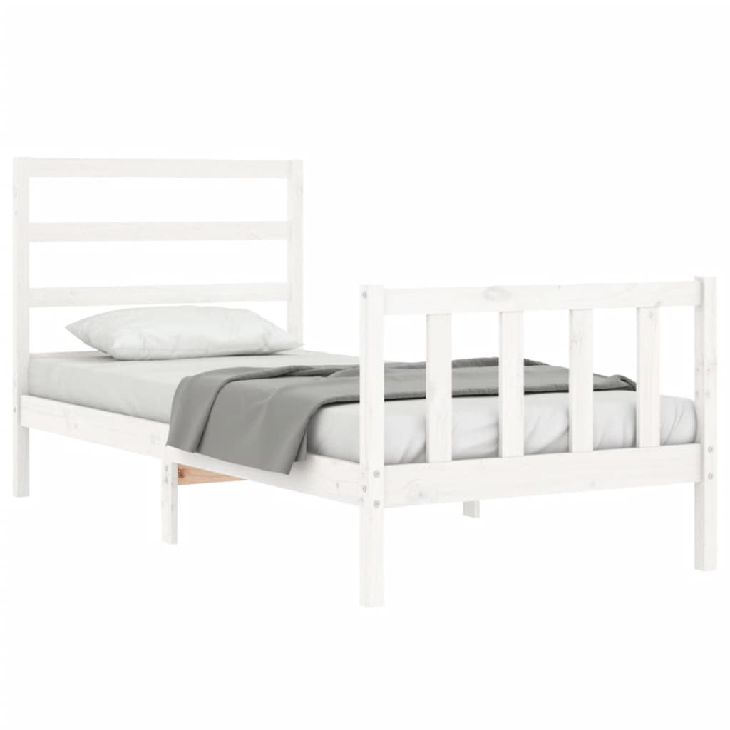 8720845970420_g_en_hd_1 vidaXL Bed Frame without Mattress White 90x190 cm Solid Wood Pine - Image 3