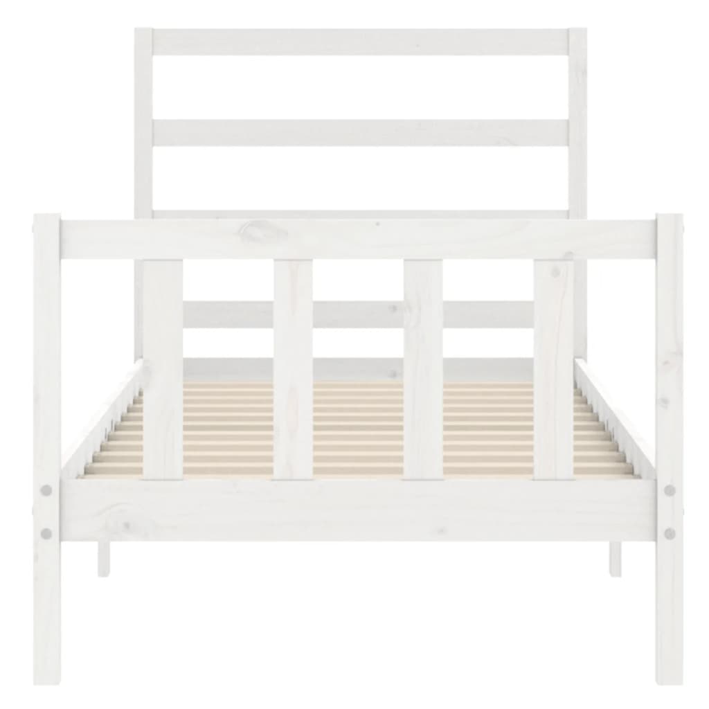 8720845970420_g_en_hd_4 vidaXL Bed Frame without Mattress White 90x190 cm Solid Wood Pine - Image 6