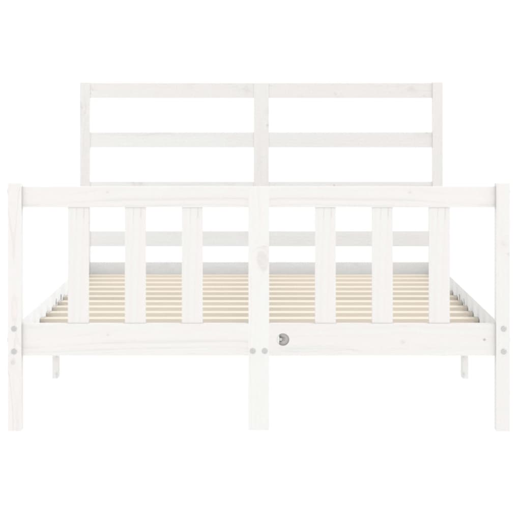 8720845970529_g_en_hd_4 vidaXL Bed Frame without Mattress White 135x190 cm Solid Wood Pine - Image 6