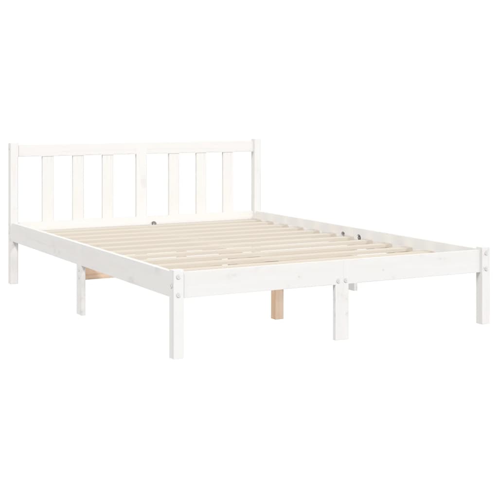 8720845970529_g_en_hd_7 vidaXL Bed Frame without Mattress White 135x190 cm Solid Wood Pine - Image 9