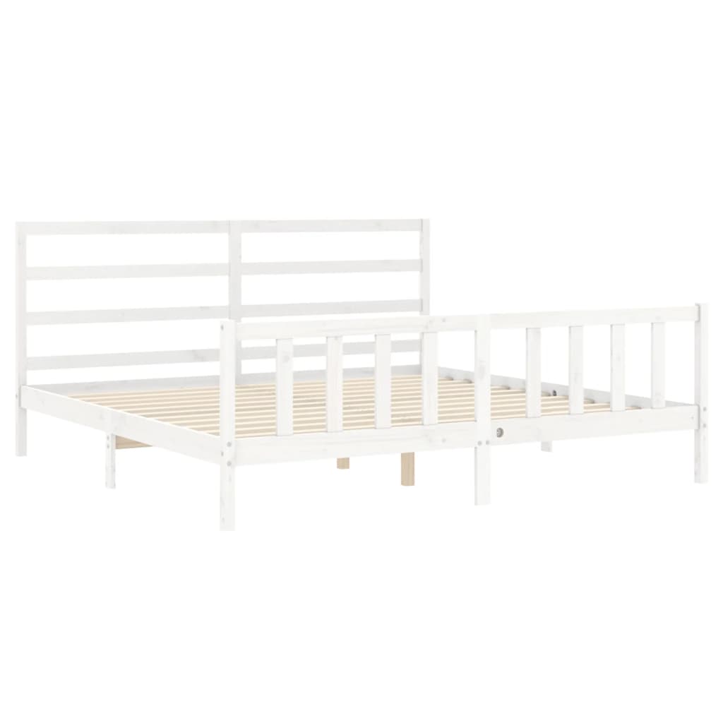 8720845970925_g_en_hd_3 vidaXL Bed Frame without Mattress White 183x203 cm King Solid Wood Pine - Image 5
