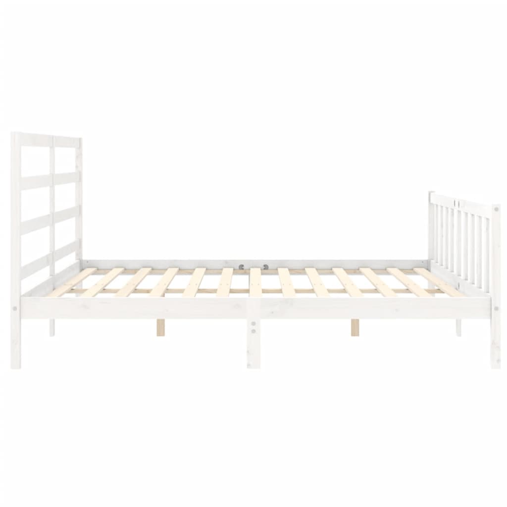 8720845970925_g_en_hd_5 vidaXL Bed Frame without Mattress White 183x203 cm King Solid Wood Pine - Image 7