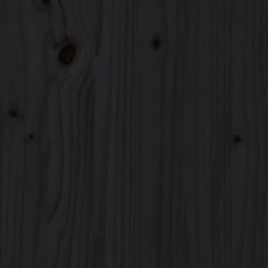 8720845972158_g_en_hd_9 vidaXL Bed Frame without Mattress Black 150x200 cm Solid Wood Pine - Image 11