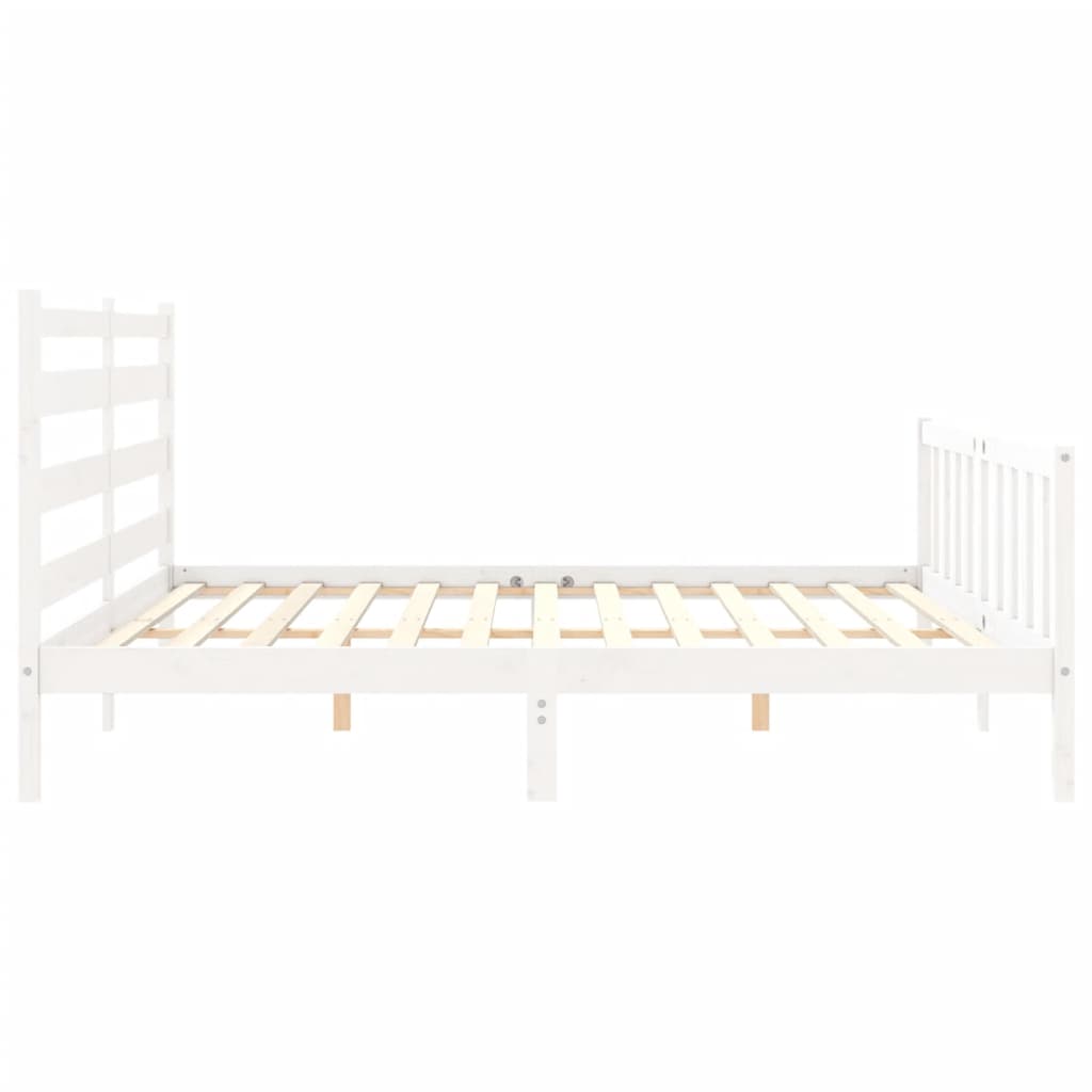 8720845972226_g_en_hd_5 vidaXL Bed Frame without Mattress White 183x203 cm King Solid Wood Pine - Image 7