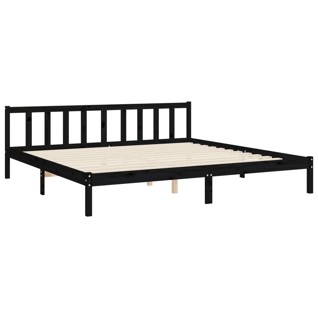 8720845972905_g_en_hd_7 vidaXL Bed Frame without Mattress Black 183x203 cm King Solid Wood Pine - Image 9