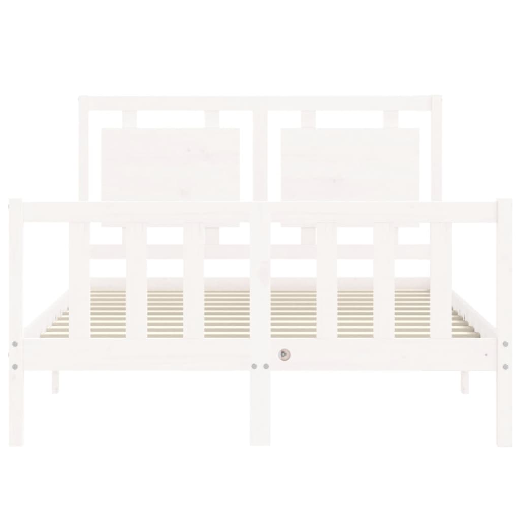 8720845973124_g_en_hd_4 vidaXL Bed Frame without Mattress White 135x190 cm Solid Wood Pine - Image 6