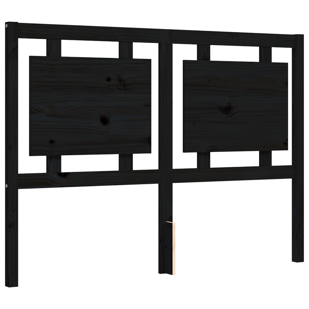 8720845973155_g_en_hd_6 vidaXL Bed Frame without Mattress Black 135x190 cm Solid Wood Pine - Image 8