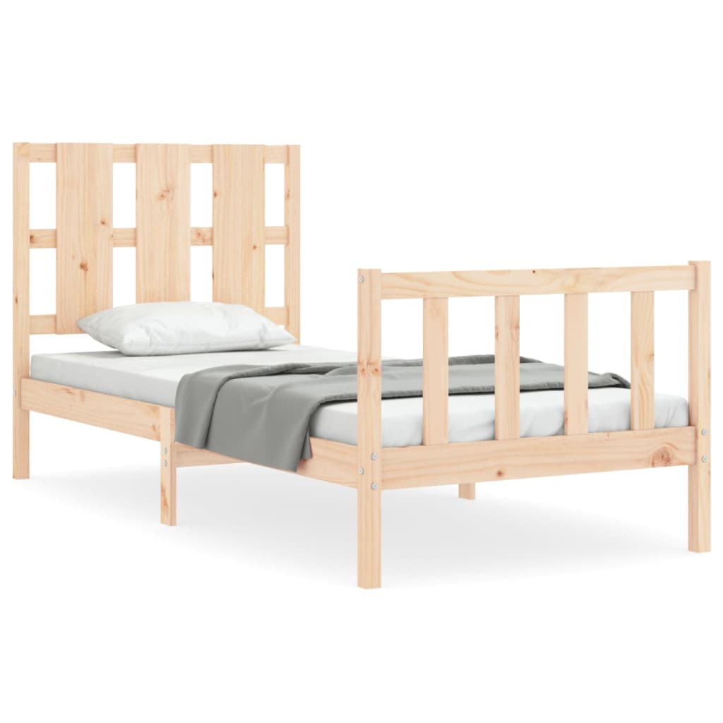 8720845973667_a_en_hd_1 vidaXL Bed Frame without Mattress 90x190 cm Solid Wood Pine - Image 2