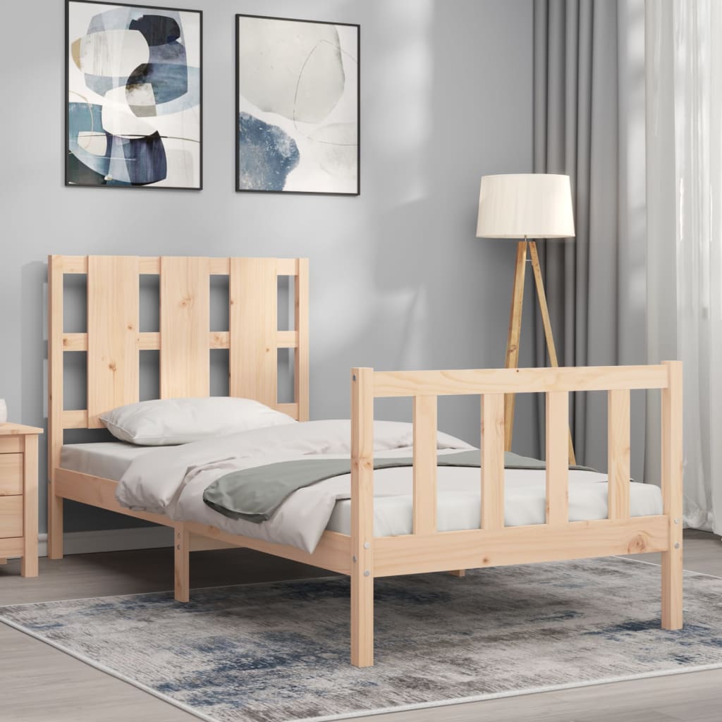 8720845973667_g_en_hd_1 vidaXL Bed Frame without Mattress 90x190 cm Solid Wood Pine - Image 3