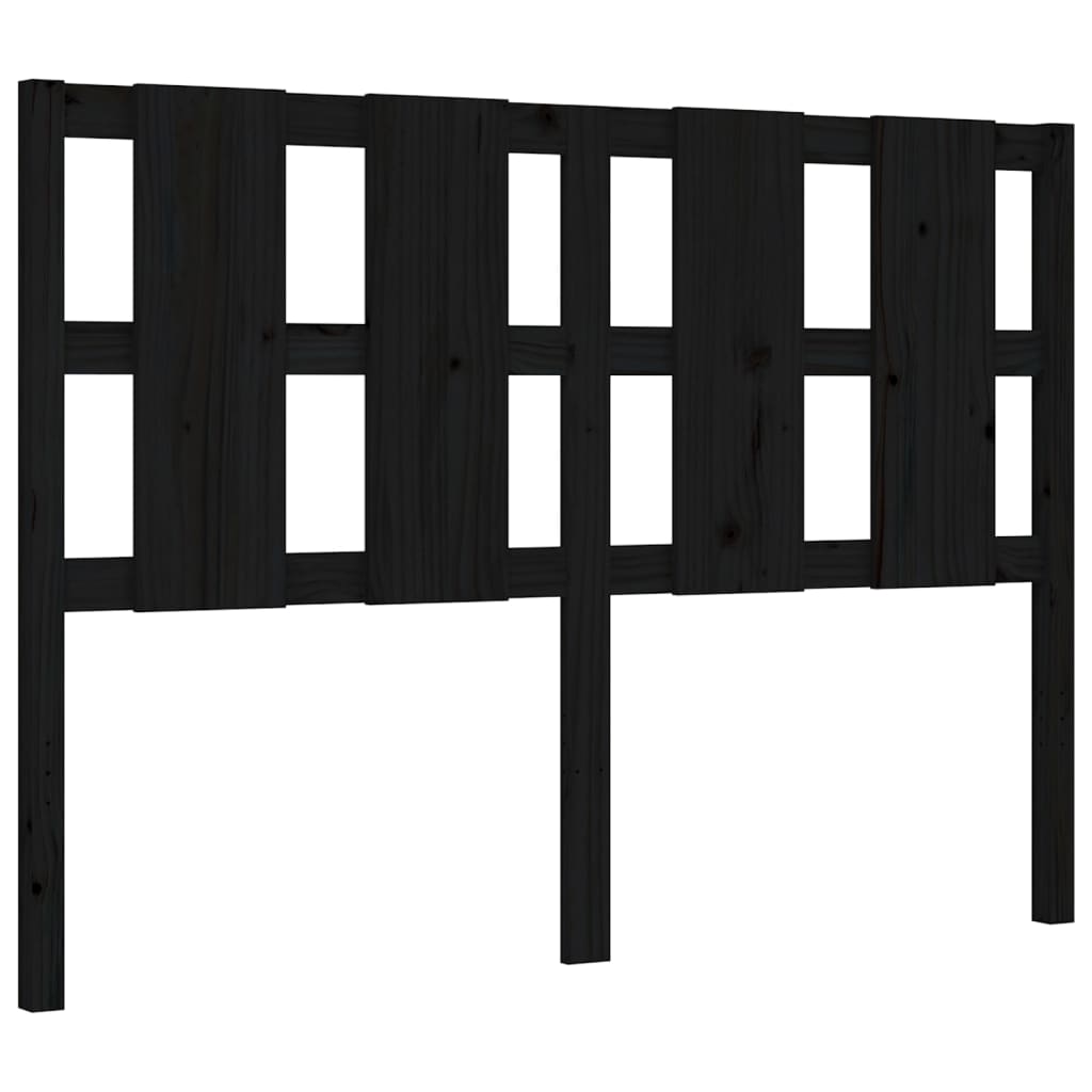8720845973803_g_en_hd_6 vidaXL Bed Frame without Mattress Black 135x190 cm Solid Wood Pine - Image 8