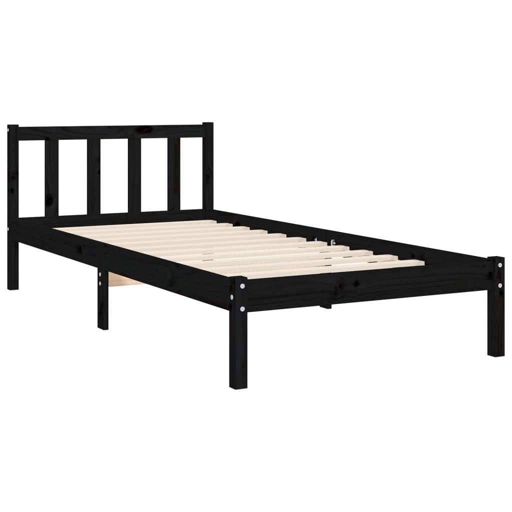 8720845975654_g_en_hd_6 vidaXL Bed Frame without Mattress Black 90x190 cm Solid Wood Pine - Image 8
