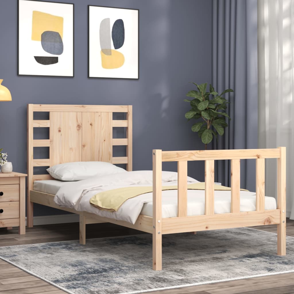 8720845979515_g_en_hd_1 vidaXL Bed Frame without Mattress 90x190 cm Solid Wood Pine - Image 3