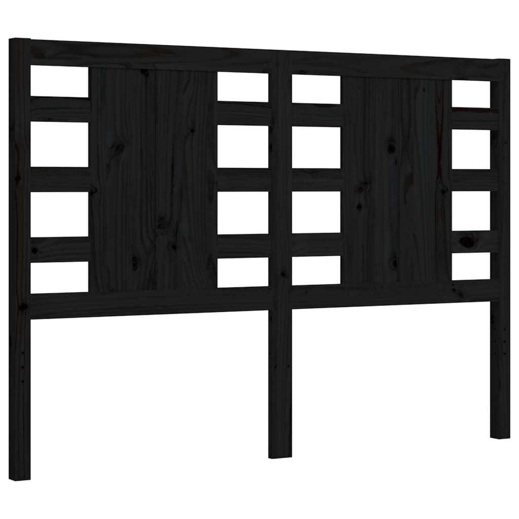 8720845979652_g_en_hd_6 vidaXL Bed Frame without Mattress Black 135x190 cm Solid Wood Pine - Image 8