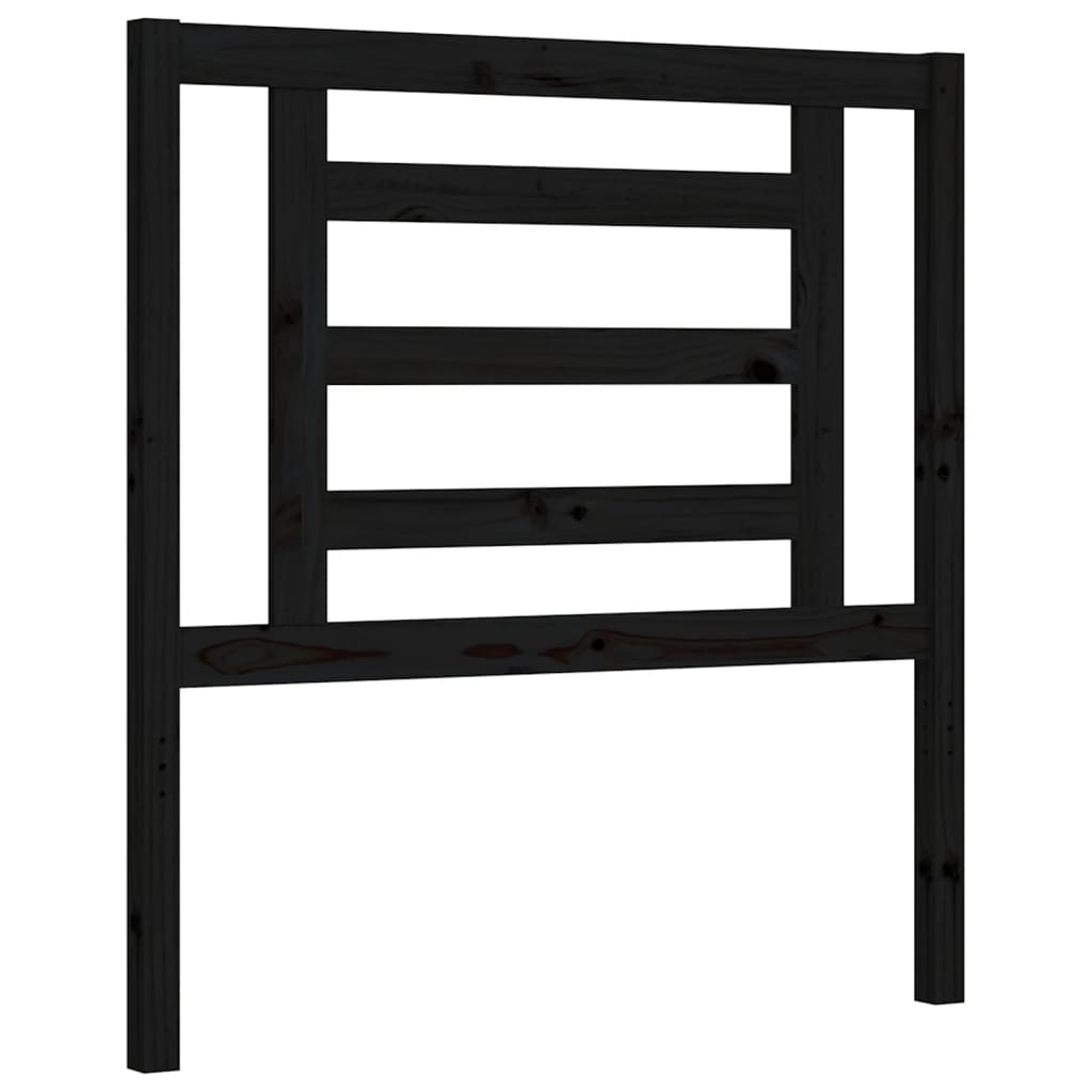8720845980207_g_en_hd_6 vidaXL Bed Frame without Mattress Black 90x190 cm Solid Wood Pine - Image 8