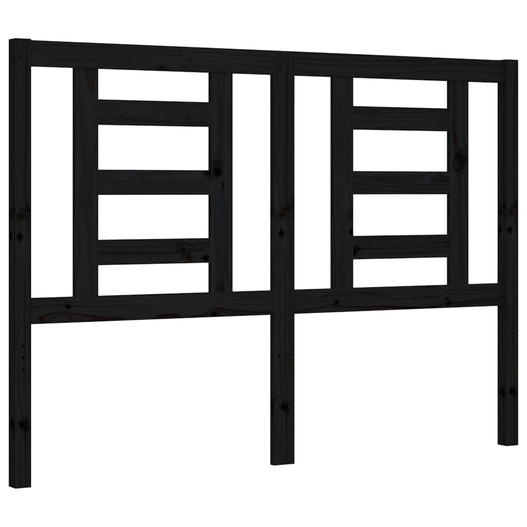 8720845980306_g_en_hd_6 vidaXL Bed Frame without Mattress Black 135x190 cm Solid Wood Pine - Image 8