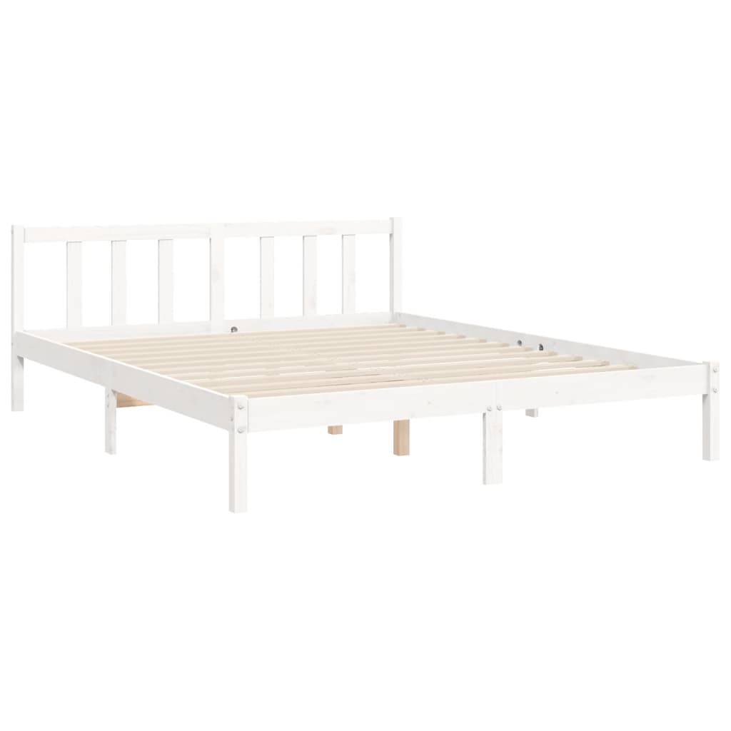 8720845980573_g_en_hd_7 vidaXL Bed Frame without Mattress White 150x200 cm Solid Wood Pine - Image 9