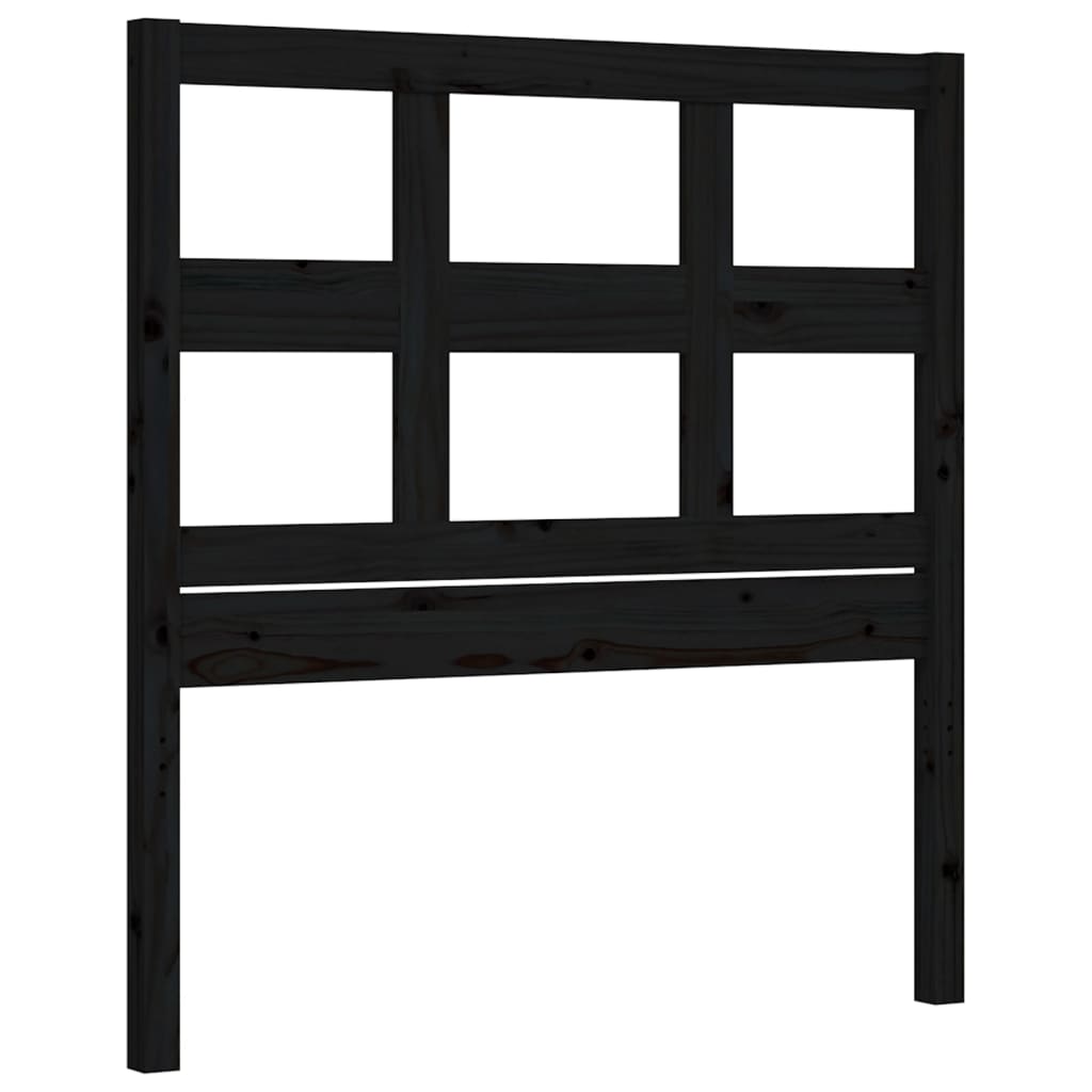 8720845981501_g_en_hd_6 vidaXL Bed Frame without Mattress Black 90x190 cm Solid Wood Pine - Image 8