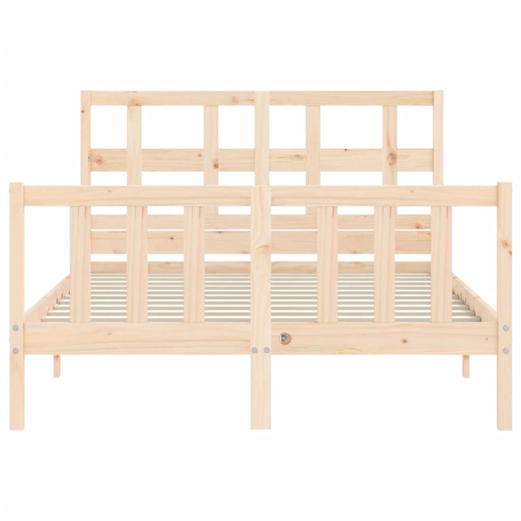 8720845981563_g_en_hd_4 vidaXL Bed Frame without Mattress 135x190 cm Solid Wood Pine - Image 6