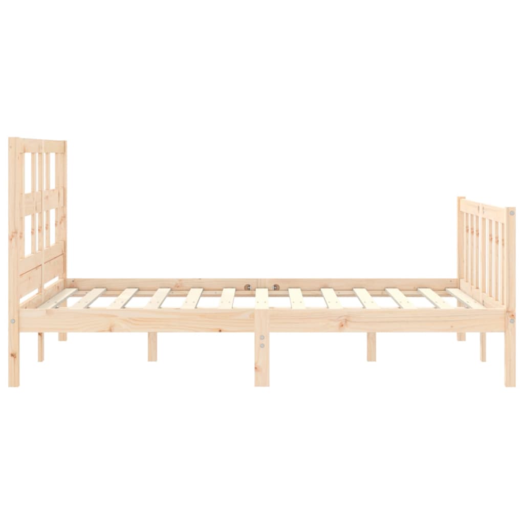 8720845981563_g_en_hd_5 vidaXL Bed Frame without Mattress 135x190 cm Solid Wood Pine - Image 7