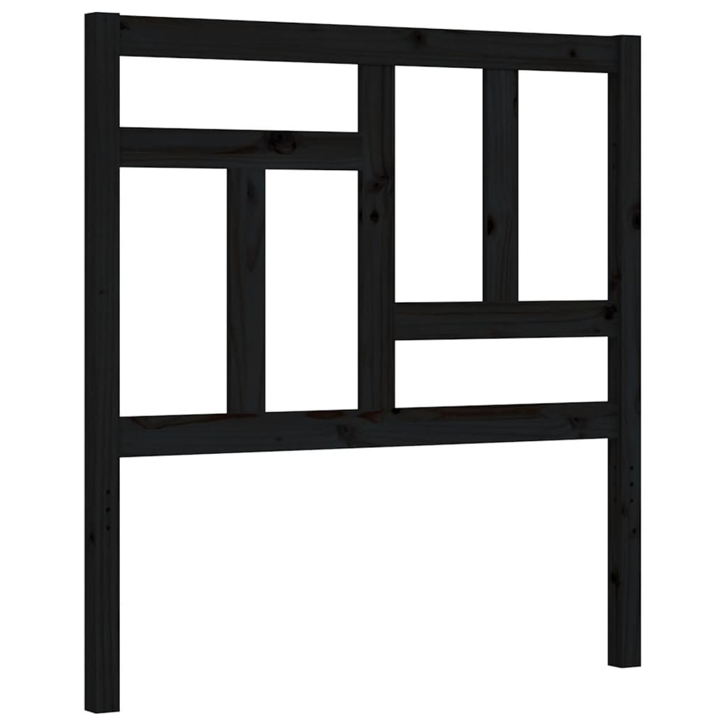 8720845982805_g_en_hd_6 vidaXL Bed Frame without Mattress Black 90x190 cm Solid Wood Pine - Image 8