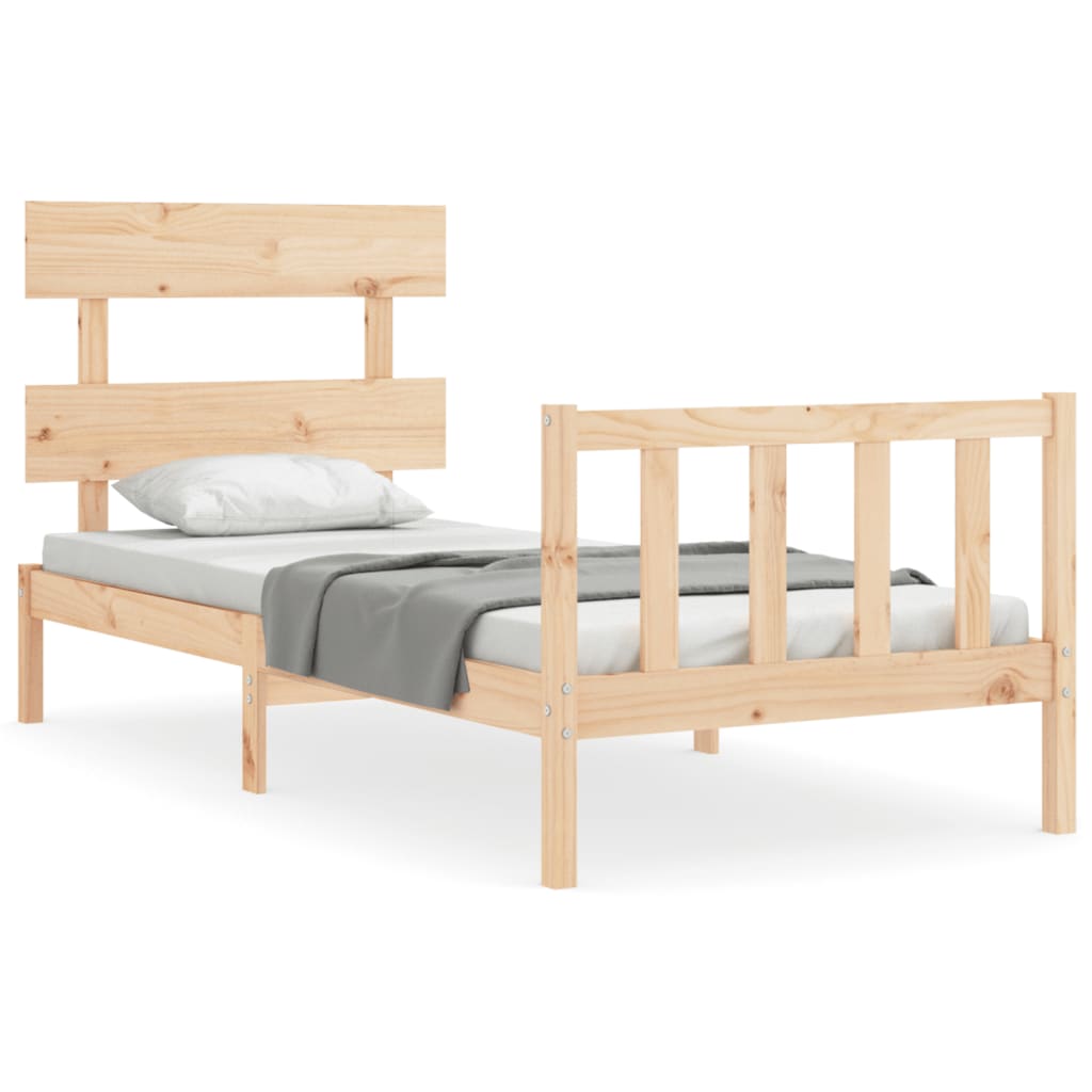 8720845984069_a_en_hd_1 vidaXL Bed Frame without Mattress 90x190 cm Solid Wood Pine - Image 2