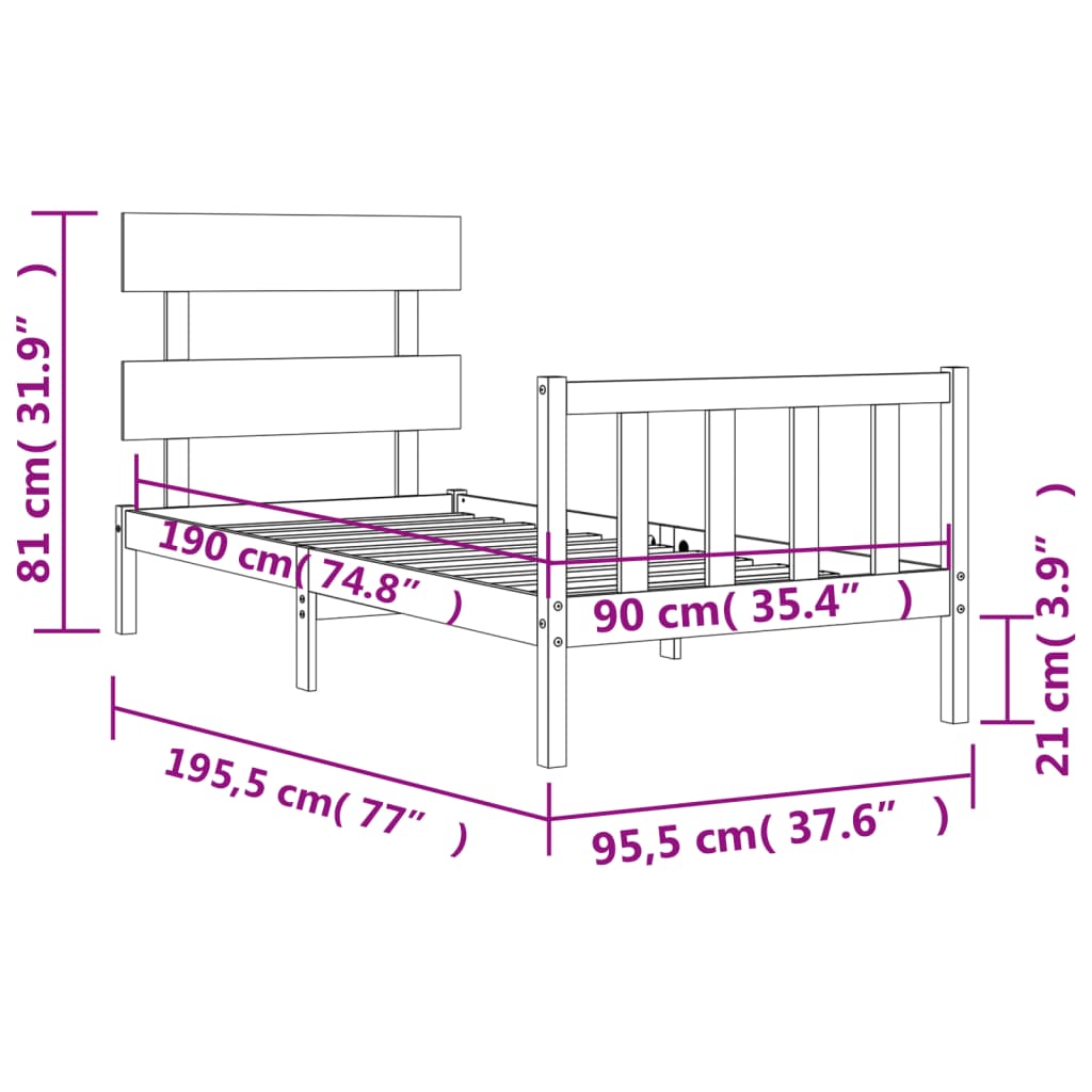 8720845984069_g_en_hd_10 vidaXL Bed Frame without Mattress 90x190 cm Solid Wood Pine - Image 12