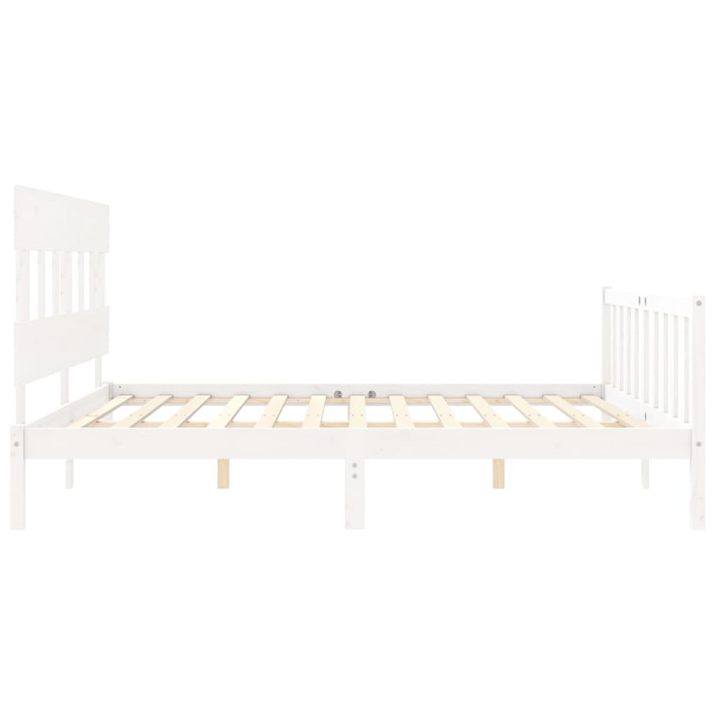 8720845985226_g_en_hd_5 vidaXL Bed Frame without Mattress White 183x203 cm King Solid Wood Pine - Image 7