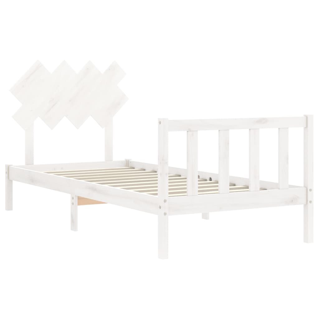 8720845986025_g_en_hd_3 vidaXL Bed Frame without Mattress White 90x190 cm Solid Wood Pine - Image 5