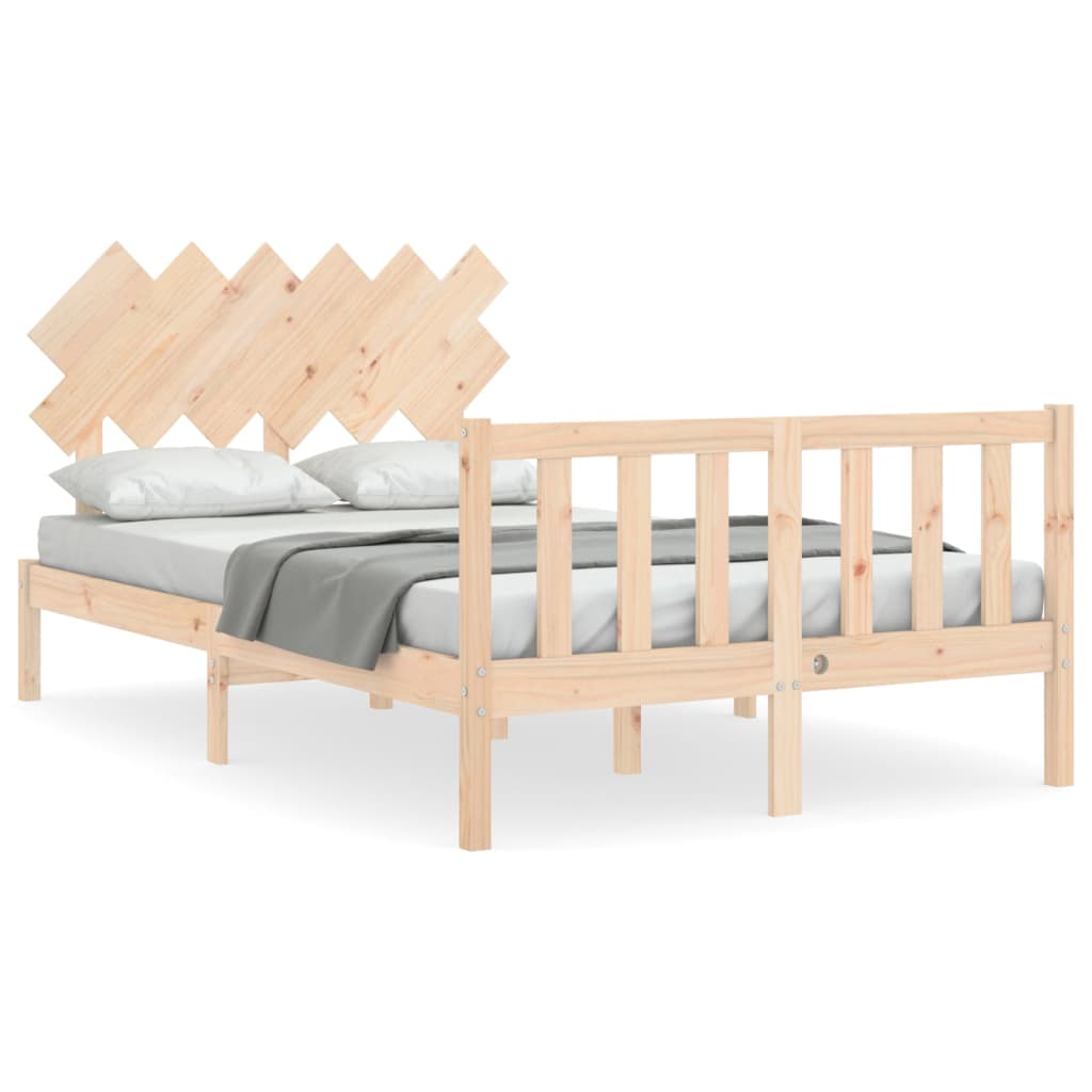 8720845986117_a_en_hd_1 vidaXL Bed Frame without Mattress 135x190 cm Solid Wood Pine - Image 2