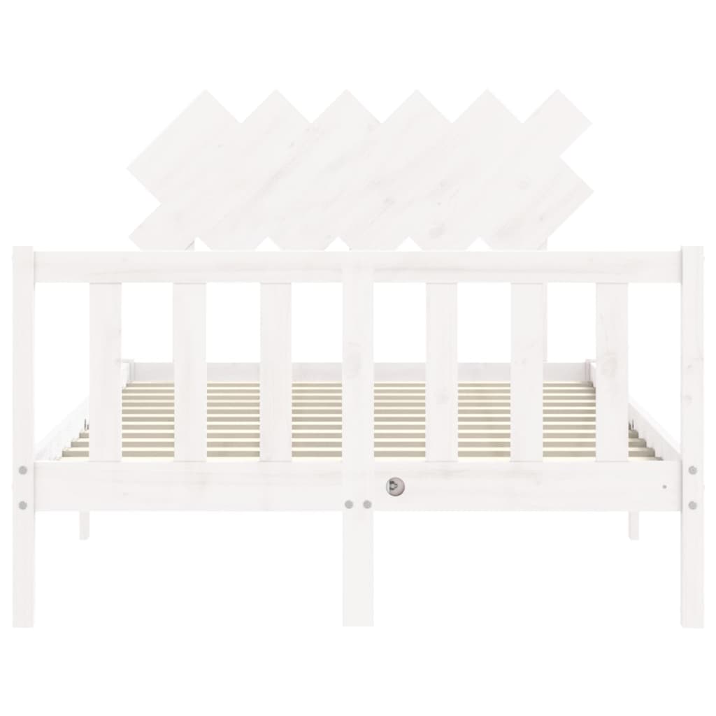 8720845986124_g_en_hd_4 vidaXL Bed Frame without Mattress White 135x190 cm Solid Wood Pine - Image 6