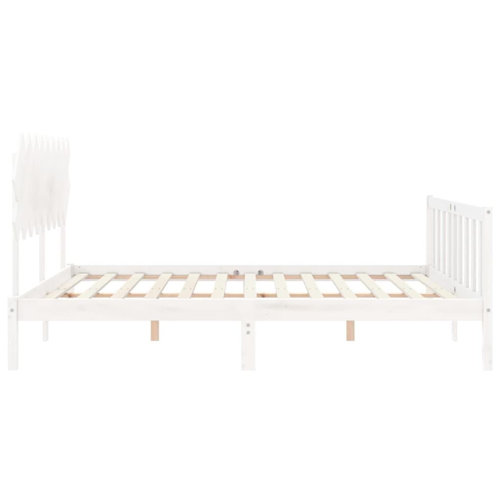 8720845986520_g_en_hd_5 vidaXL Bed Frame without Mattress White 183x203 cm King Solid Wood Pine - Image 7