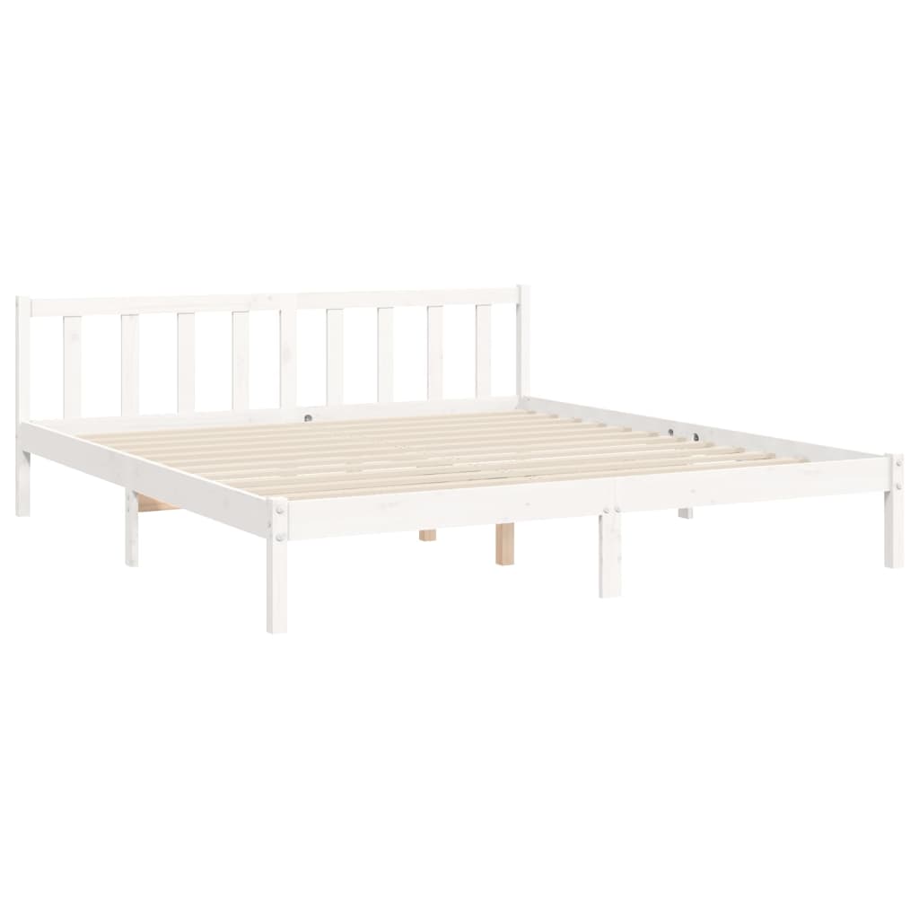 8720845986520_g_en_hd_7 vidaXL Bed Frame without Mattress White 183x203 cm King Solid Wood Pine - Image 9