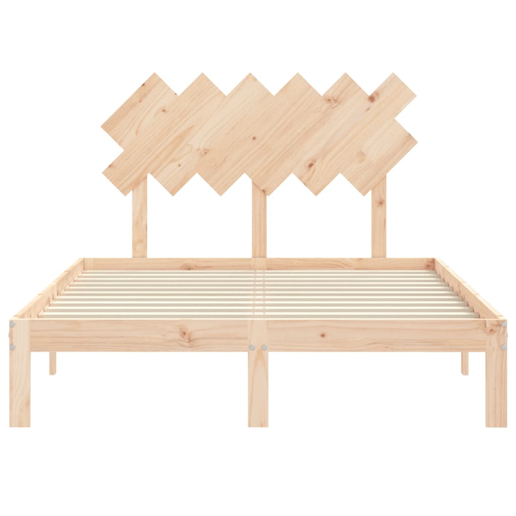 8720845988715_g_en_hd_4 vidaXL Bed Frame without Mattress 135x190 cm Solid Wood Pine - Image 6