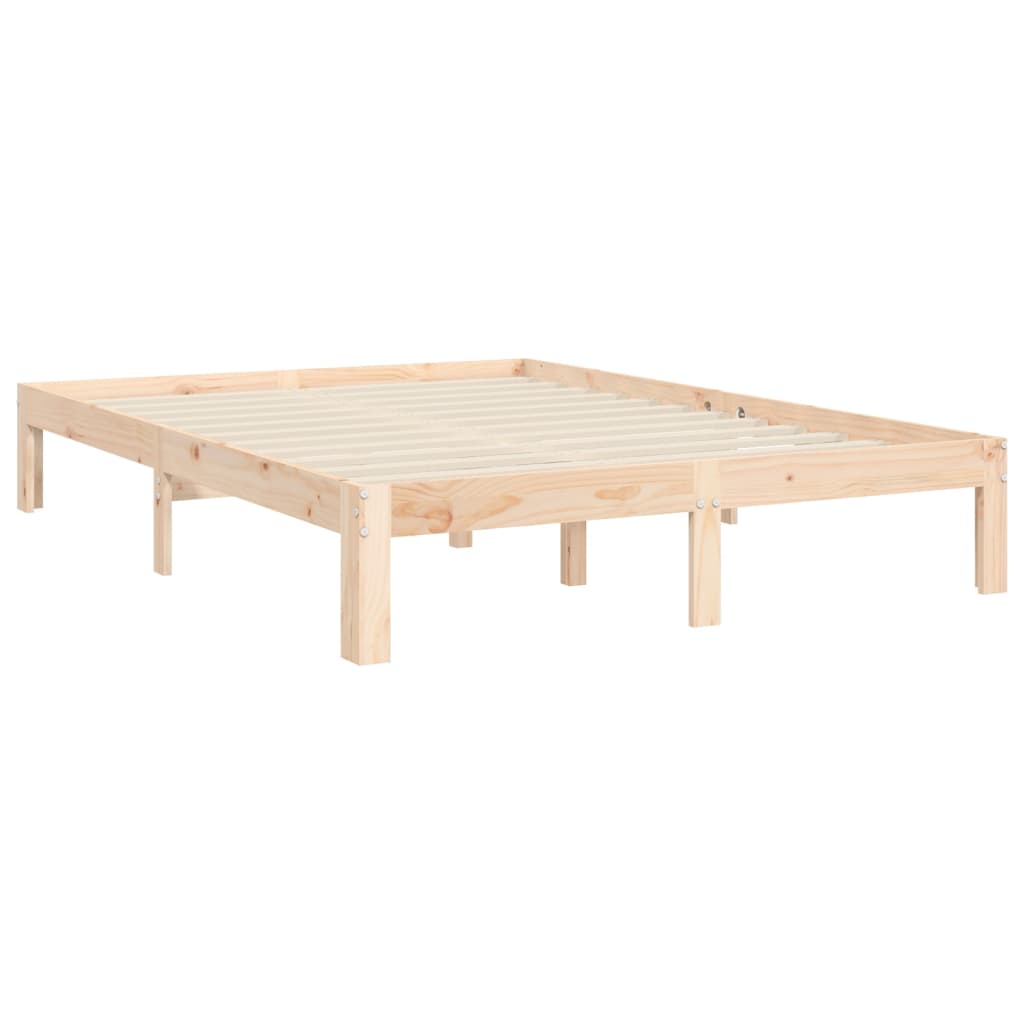 8720845988715_g_en_hd_6 vidaXL Bed Frame without Mattress 135x190 cm Solid Wood Pine - Image 8