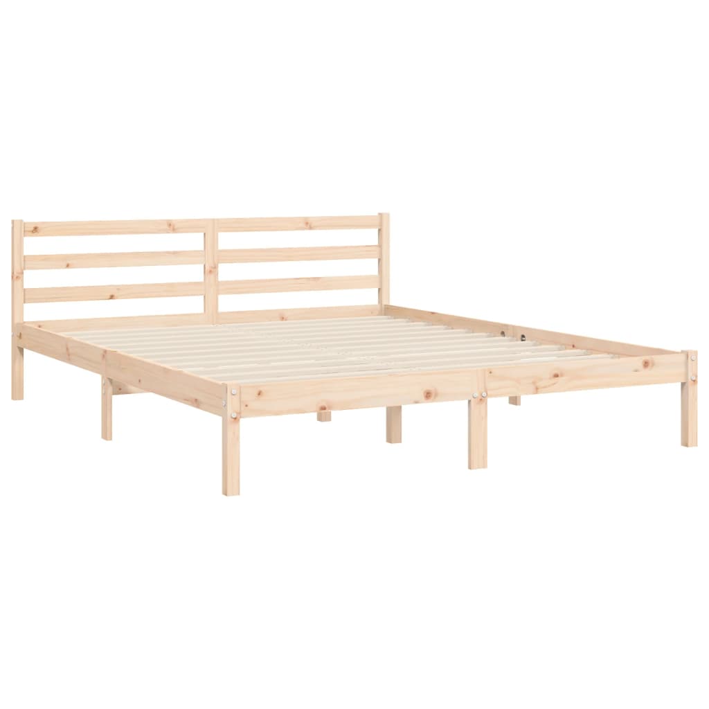 8720845989668_g_en_hd_7 vidaXL Bed Frame without Mattress 150x200 cm Solid Wood Pine - Image 9