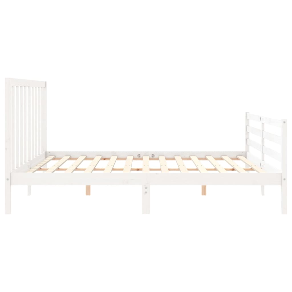 8720845989774_g_en_hd_5 vidaXL Bed Frame without Mattress White 183x203 cm King Solid Wood Pine - Image 7