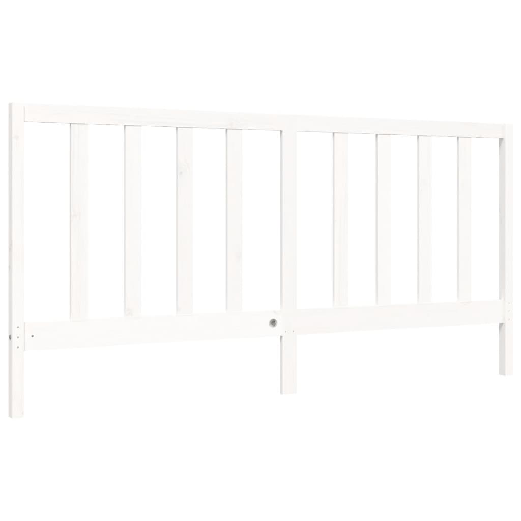 8720845989774_g_en_hd_6 vidaXL Bed Frame without Mattress White 183x203 cm King Solid Wood Pine - Image 8