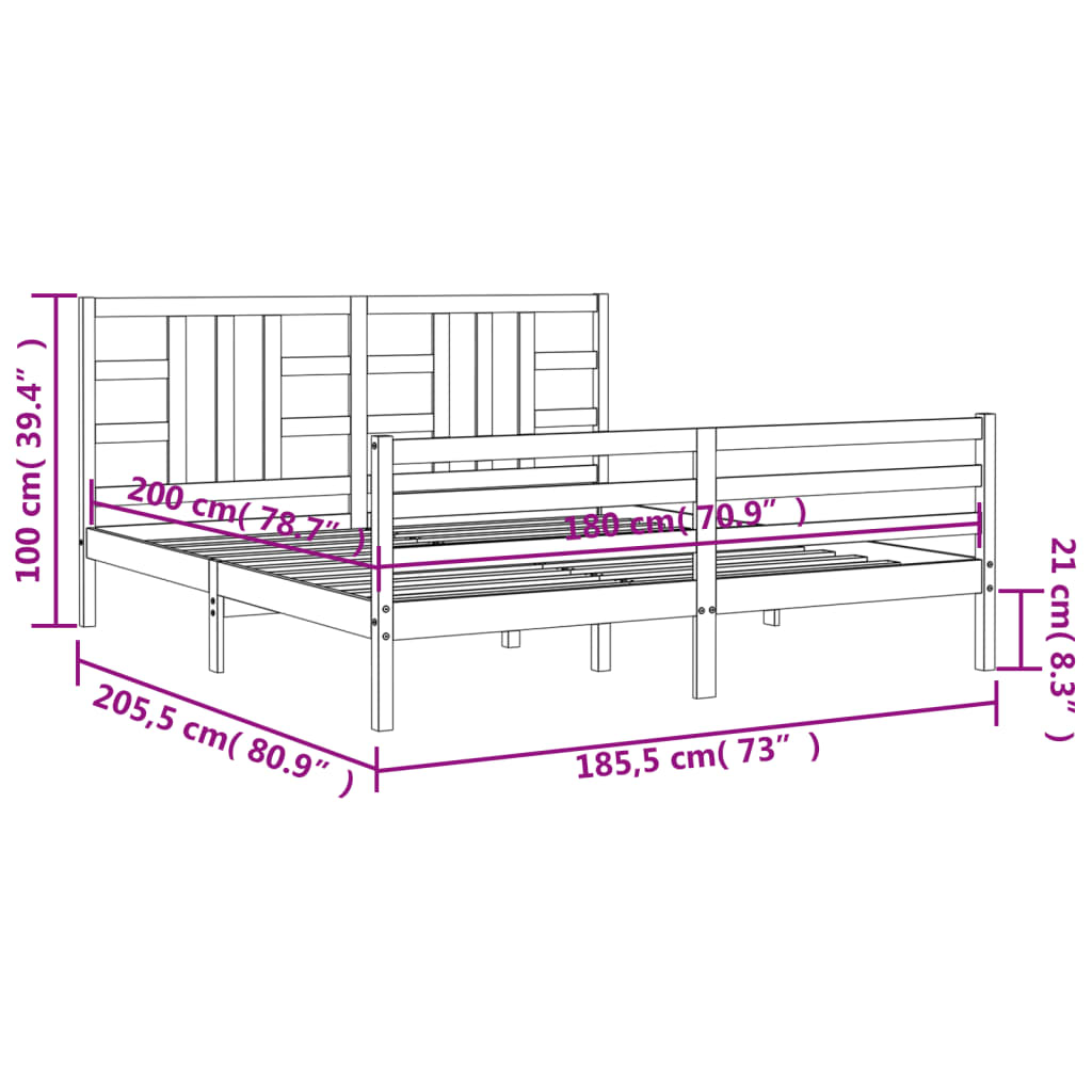 8720845991067_g_en_hd_10 vidaXL Bed Frame without Mattress 183x203 cm King Solid Wood - Image 12