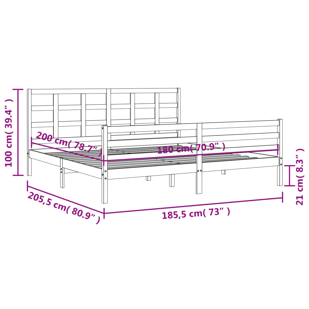 8720845991715_g_en_hd_10 vidaXL Bed Frame without Mattress 183x203 cm King Solid Wood - Image 12