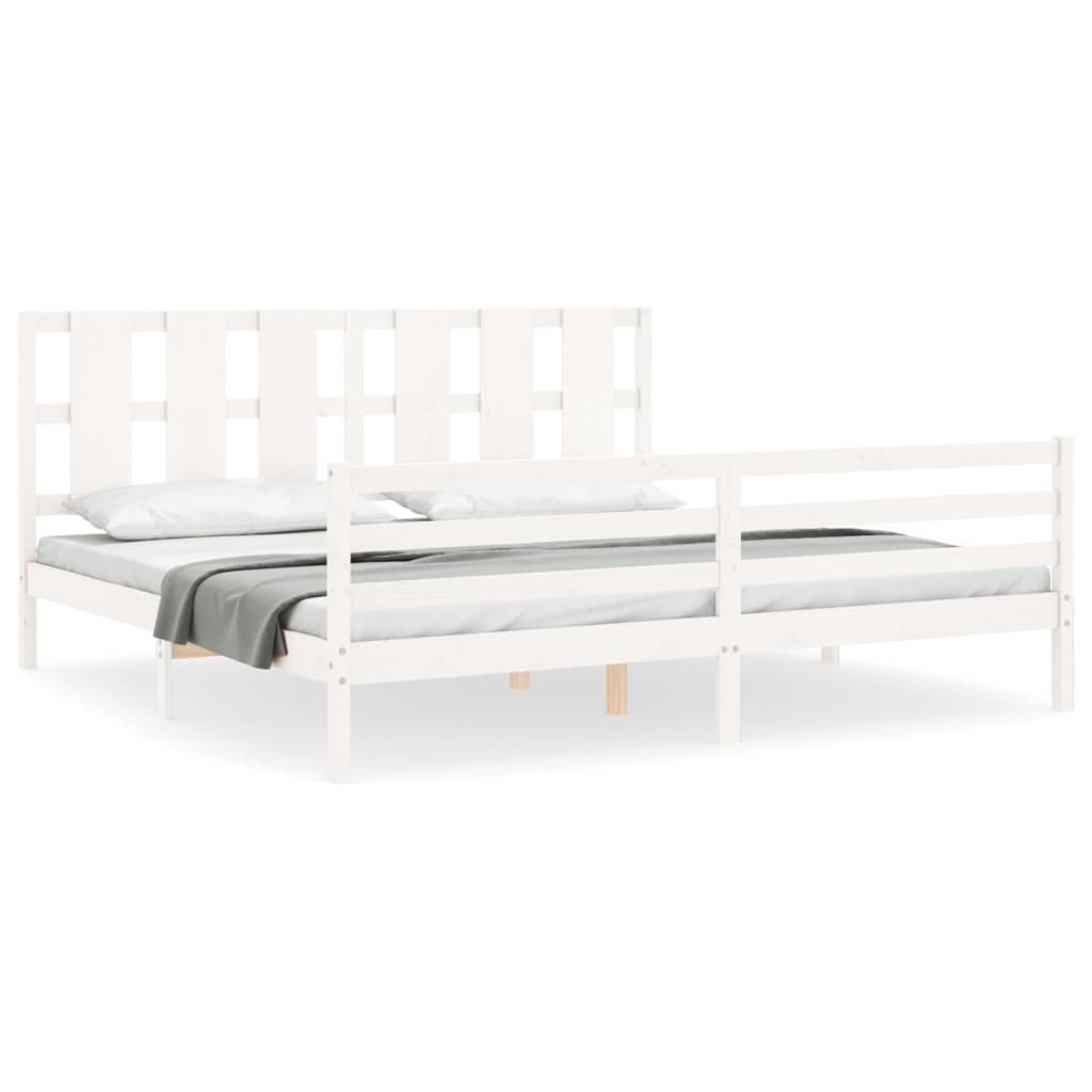 8720845993023_a_en_hd_1 vidaXL Bed Frame without Mattress White 183x203 cm King Solid Wood - Image 2