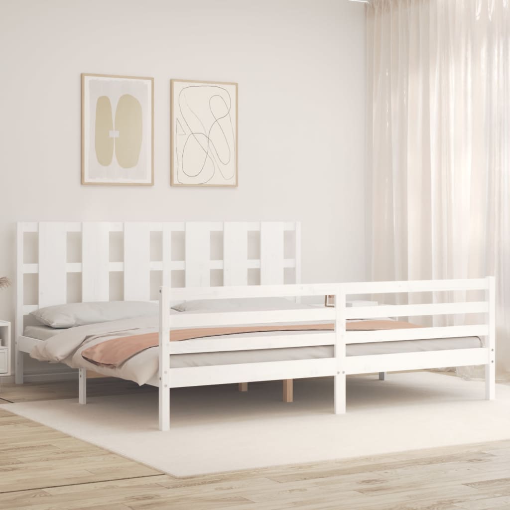 8720845993023_g_en_hd_1 vidaXL Bed Frame without Mattress White 183x203 cm King Solid Wood - Image 3