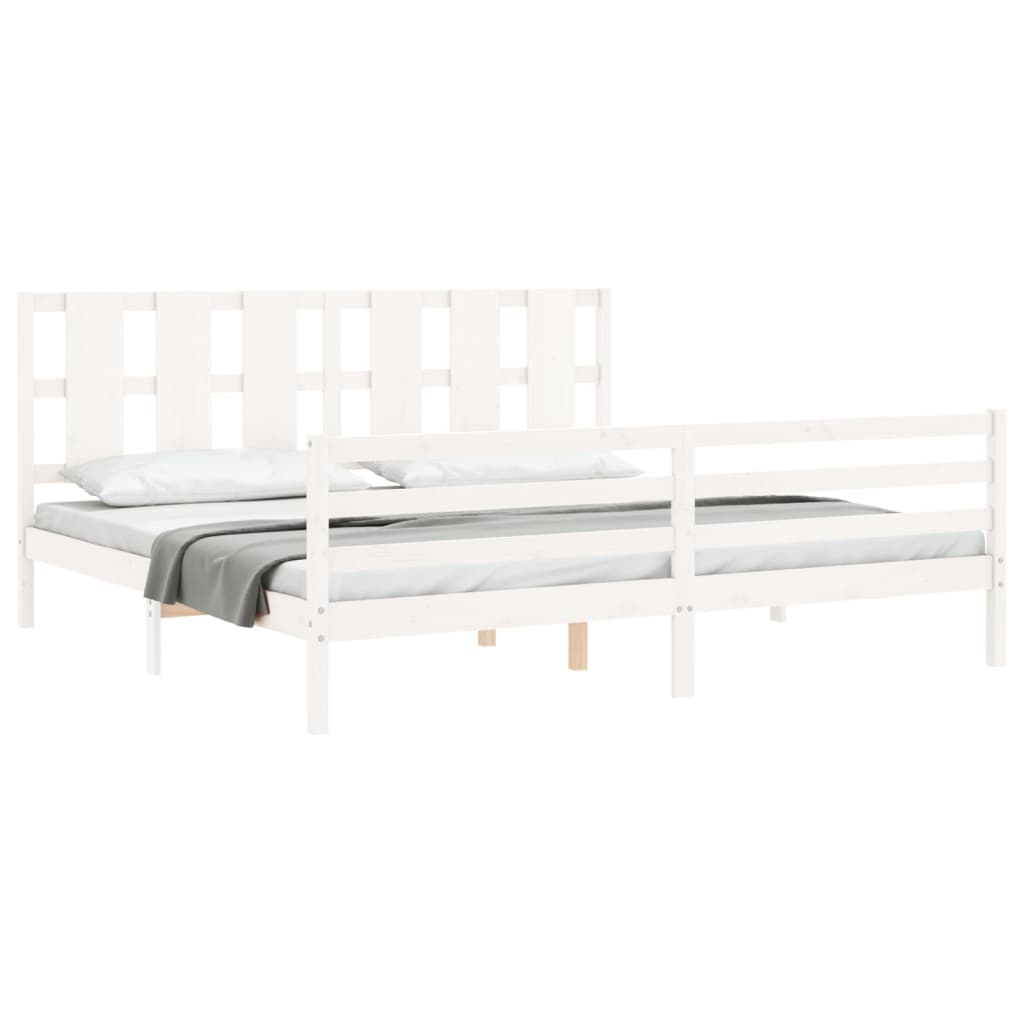 8720845993023_g_en_hd_2 vidaXL Bed Frame without Mattress White 183x203 cm King Solid Wood - Image 4