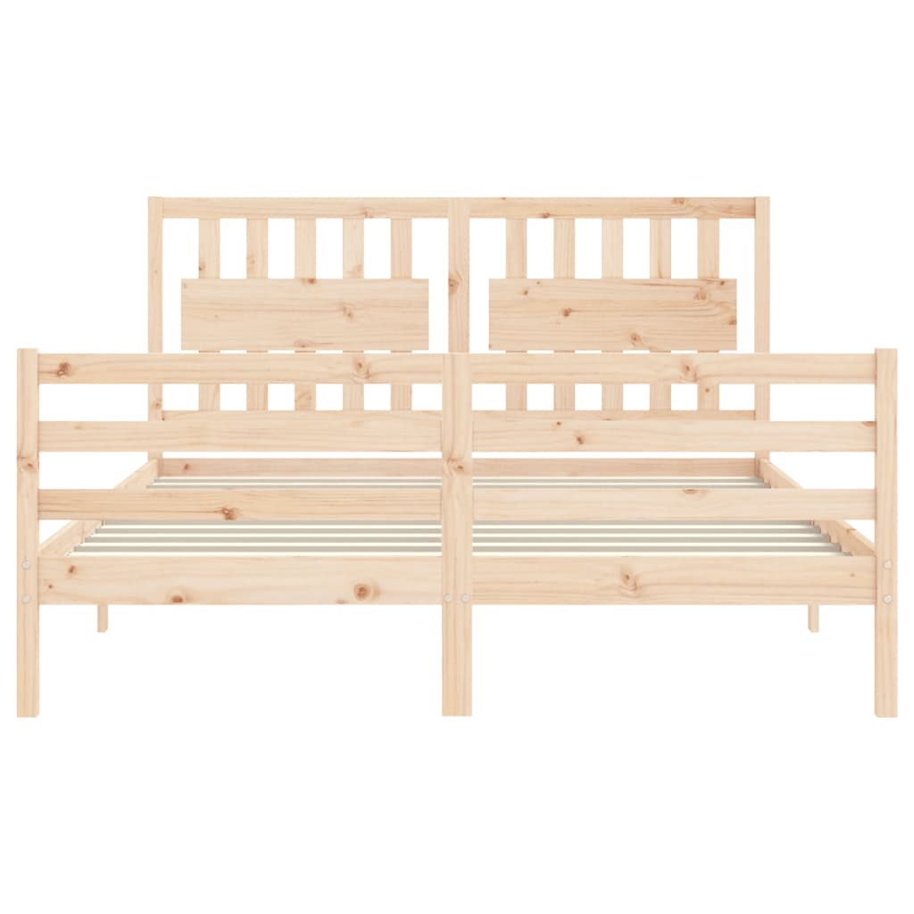 8720845994860_g_en_hd_5 vidaXL Bed Frame without Mattress 150x200 cm Solid Wood - Image 7