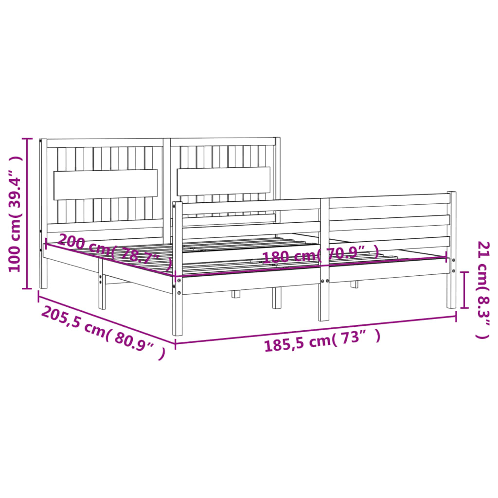 8720845994969_g_en_hd_10 vidaXL Bed Frame without Mattress 183x203 cm King Solid Wood - Image 12