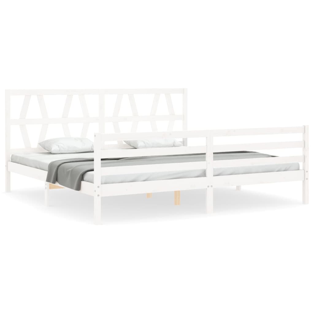 8720845995621_a_en_hd_1 vidaXL Bed Frame without Mattress White 183x203 cm King Solid Wood - Image 2