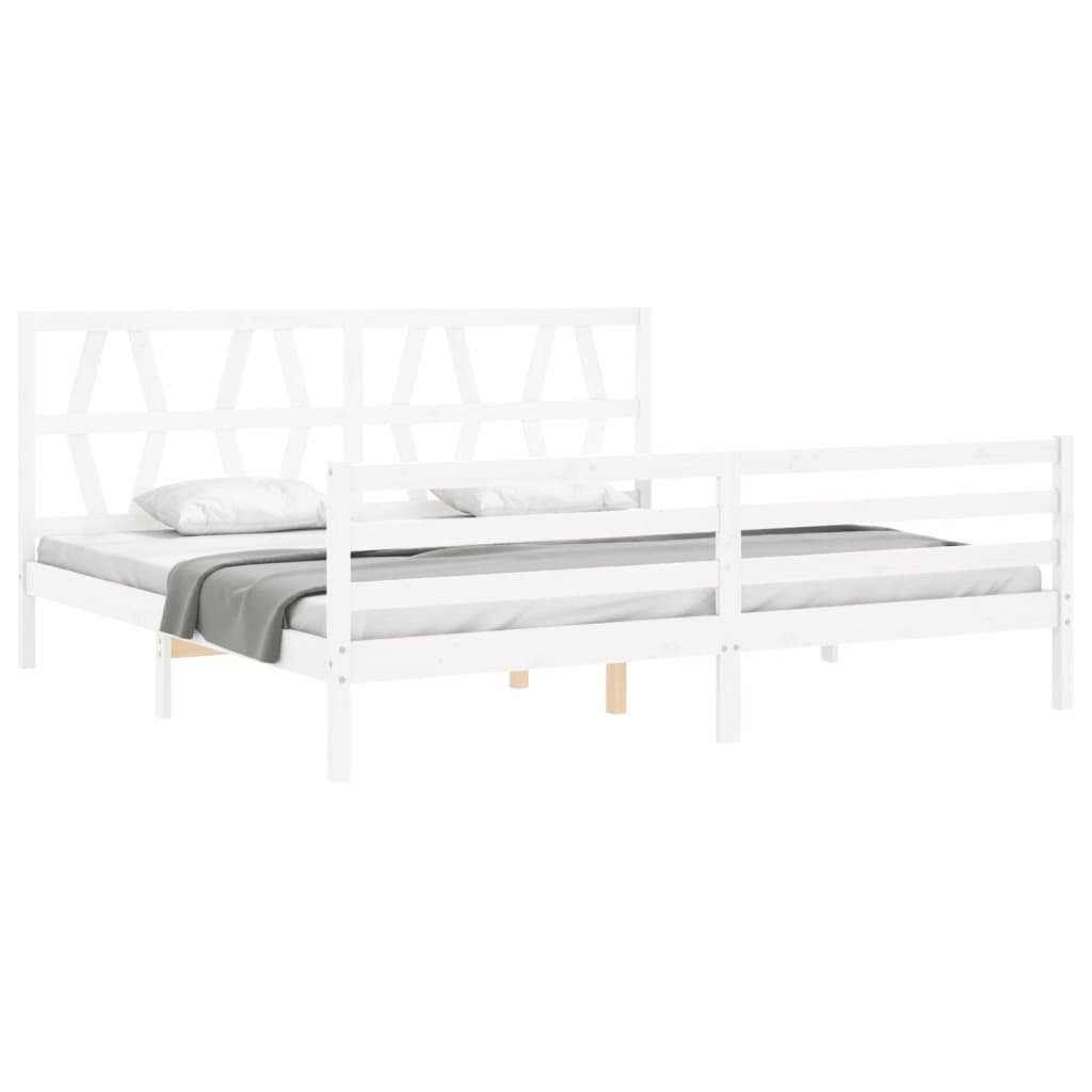 8720845995621_g_en_hd_2 vidaXL Bed Frame without Mattress White 183x203 cm King Solid Wood - Image 4