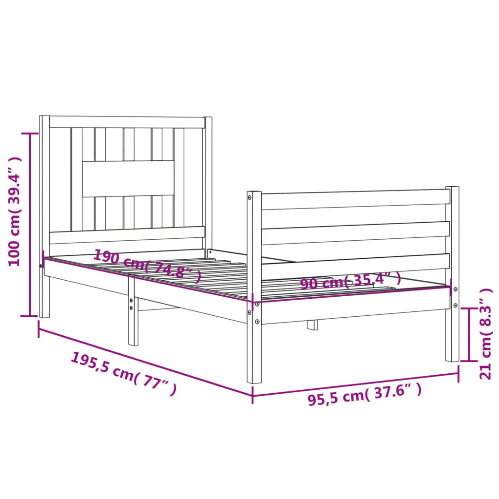 8720845997069_g_en_hd_10 vidaXL Bed Frame without Mattress 90x190 cm Solid Wood - Image 12